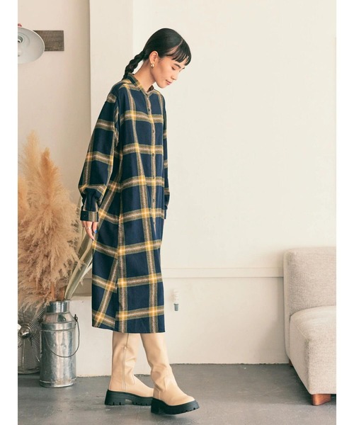 AMERICAN HOLIC（アメリカンホリック）の「ボリュームソールロングブーツ（ブーツ・レディース・ブラック/ベージュ・M/S/L）」の16枚目の写真