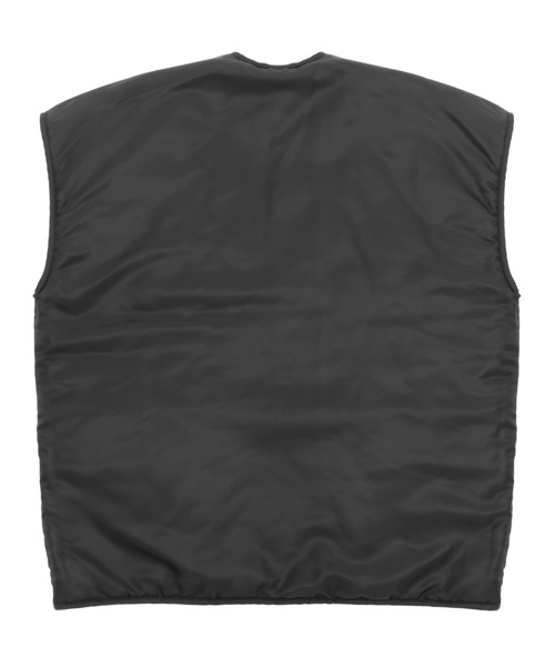 Figments（フィグメンツ）の「リバーシブルミリタリーベスト（ベスト・レディース・ブラック/カーキ・SMALL/MEDIUM）」の5枚目の写真