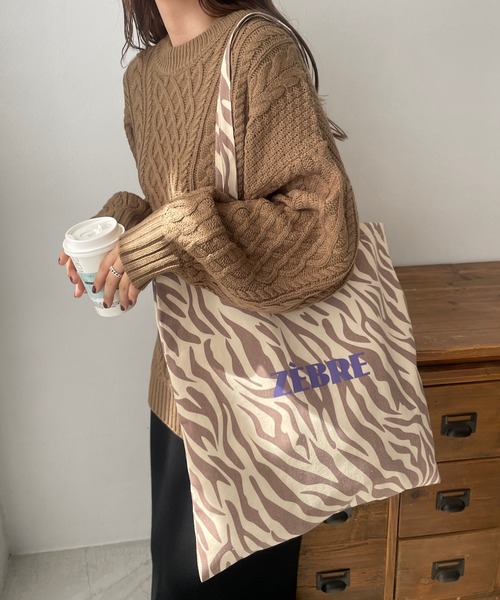 DISCOAT（ディスコート）の「アソートカラーロゴトートバッグ（トートバッグ・レディース・ベージュ/オレンジ/ピンク/パープル/アイボリー/オフホワイト/ブルー/グリーン・FREE）」の21枚目の写真