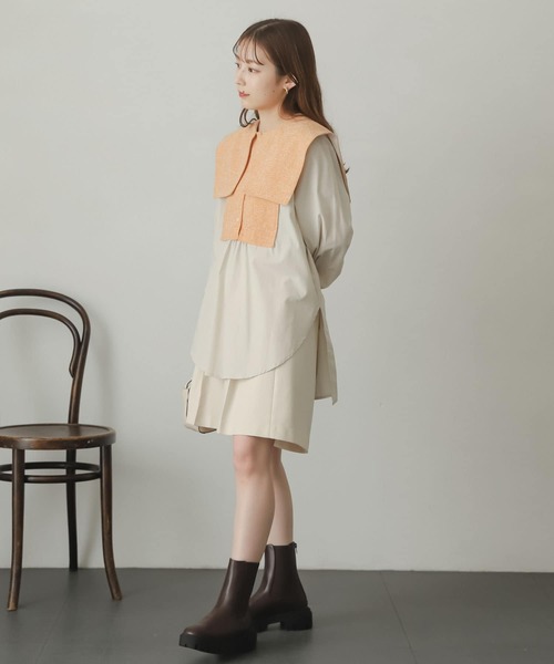 SENSE OF PLACE by URBAN RESEARCH(センスオブプレイスバイアーバンリサーチ)の「ウールライクバミューダパンツ(スラックス・レディース・ブラック/ブラウン/ライトベージュ・SMALL/MEDIUM)」の10枚目の写真