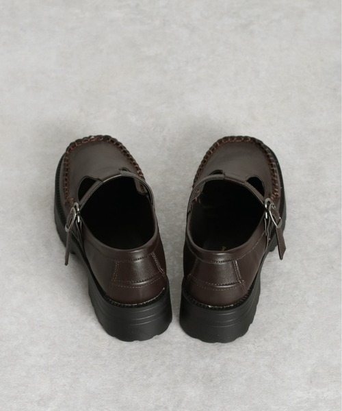 cepo(セポ)の「Tストラップローファー(ローファー・レディース・ブラック/ブラウン・M/L)」の8枚目の写真