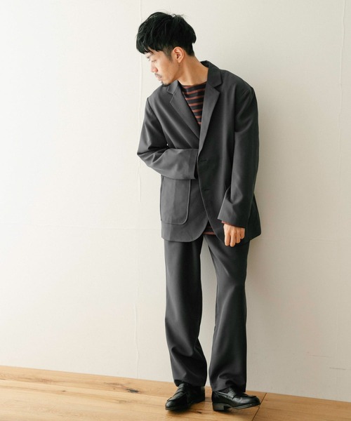 ITEMS URBANRESEARCH(アイテムズ アーバンリサーチ)の「タックパンツ(その他パンツ・メンズ・ブラック/ベージュ/ブルー・MEDIUM/LARGE)」の22枚目の写真