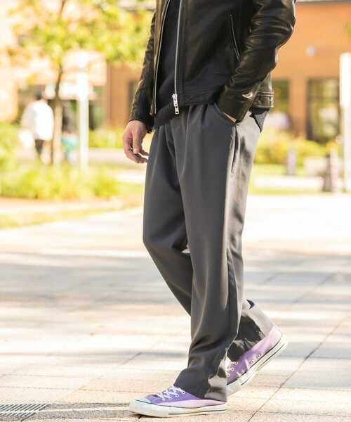 ITEMS URBANRESEARCH(アイテムズ アーバンリサーチ)の「タックパンツ(その他パンツ・メンズ・ブラック/ベージュ/ブルー・MEDIUM/LARGE)」の20枚目の写真