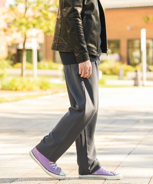 ITEMS URBANRESEARCH(アイテムズ アーバンリサーチ)の「タックパンツ(その他パンツ・メンズ・ブラック/ベージュ/ブルー・MEDIUM/LARGE)」の13枚目の写真