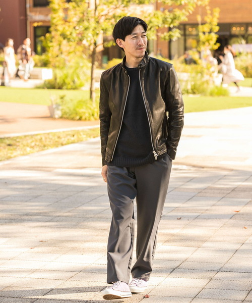 ITEMS URBANRESEARCH(アイテムズ アーバンリサーチ)の「タックパンツ(その他パンツ・メンズ・ブラック/ベージュ/ブルー・MEDIUM/LARGE)」の18枚目の写真