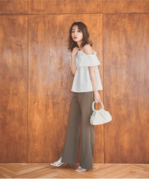 23区 - VERY別注 #Newans パワーショルダーブラウス osaya / #Newans(ハッシュニュアンス)の「【ANSWER for コンサバ