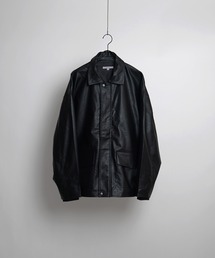 Confirm | PUA-2タイプ フェイクレザージャケット【Confirm】(ライダースジャケット)