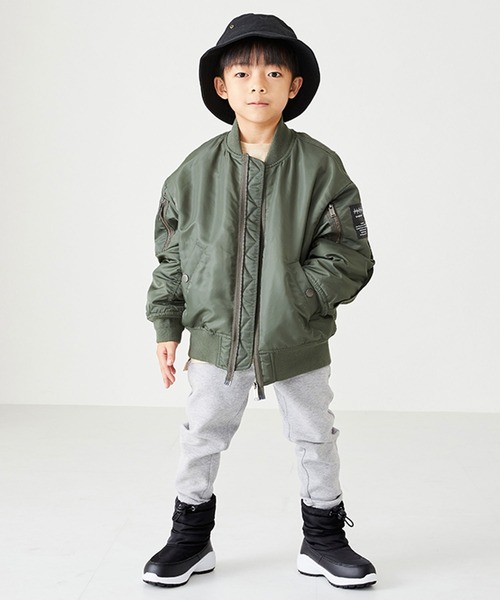 ORiental TRaffic（オリエンタルトラフィック）の「キッズスノーブーツ K-244（ブーツ・キッズ・ブラック/キャメル/ネイビー・16.0cm/17.0cm/18.0cm/19.0cm/20.0cm）」の4枚目の写真