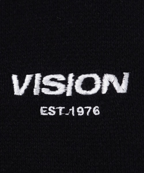 VISION STREET WEAR(ヴィジョンストリートウェア)の「VISION STREET WEAR ニット中綿スタジャン(スタジャン・メンズ・オフホワイト/ブラック・M/L)」の3枚目の写真