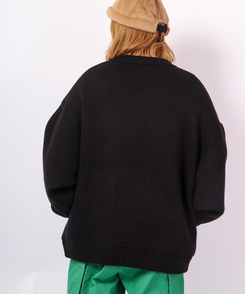 VISION STREET WEAR(ヴィジョンストリートウェア)の「VISION STREET WEAR ニット中綿スタジャン(スタジャン・メンズ・オフホワイト/ブラック・M/L)」の17枚目の写真
