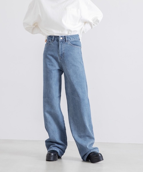 Dita Muaj.(ディータムアージュ)の「ストレートワイドデニム(デニムパンツ・レディース・ライトブルー/ブルー/グレー・M/S)」の20枚目の写真