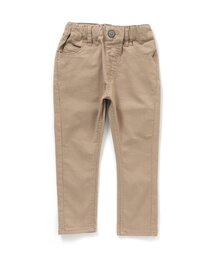 すぽ軽テーパードカラーパンツ 10分丈_ストレッチ