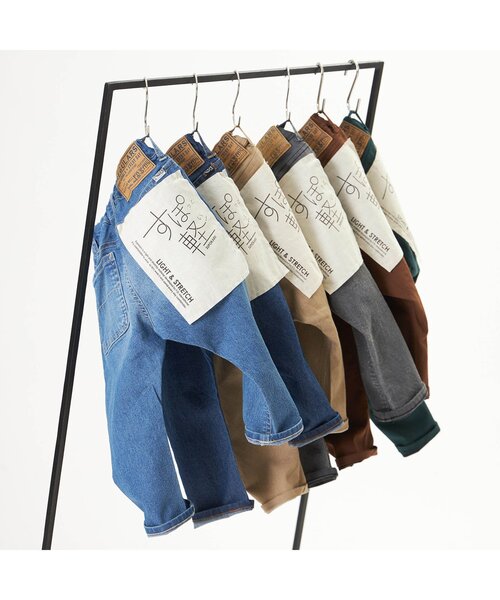 F.O.KIDS(エフオーキッズ)の「すぽ軽テーパードカラーパンツ 10分丈_ストレッチ(その他パンツ・キッズ・ネイビー/ダークグリーン/ブラウン/ブラック/ベージュ・130/140/95/80/100/110/120/90)」の11枚目の写真