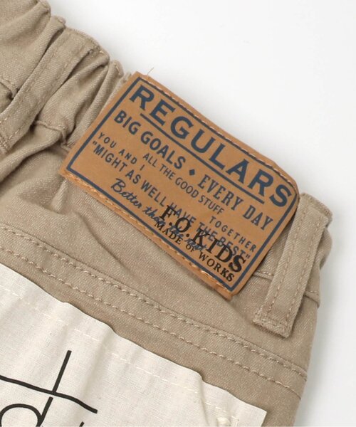 F.O.KIDS(エフオーキッズ)の「すぽ軽テーパードカラーパンツ 10分丈_ストレッチ(その他パンツ・キッズ・ネイビー/ダークグリーン/ブラウン/ブラック/ベージュ・130/140/95/80/100/110/120/90)」の22枚目の写真