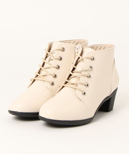 【MUUM】 レースアップショートブーツ