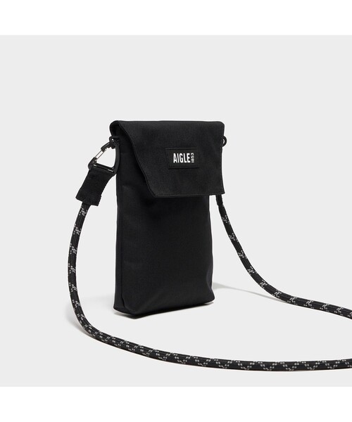 AIGLE（エーグル）の「アーバンモビリティネックポーチ（ショルダーバッグ・レディース・ブラック/グレー・FREE）」の15枚目の写真