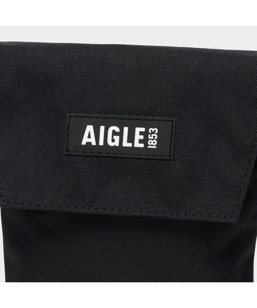 AIGLE（エーグル）の「アーバンモビリティネックポーチ（ショルダーバッグ・レディース・ブラック/グレー・FREE）」の10枚目の写真