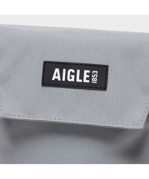 AIGLE（エーグル）の「アーバンモビリティネックポーチ（ショルダーバッグ・レディース・ブラック/グレー・FREE）」の6枚目の写真
