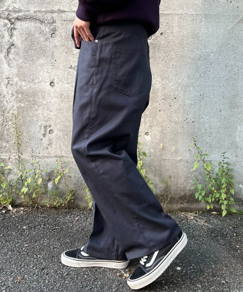 CIAOPANIC(チャオパニック)の「【ZOZO限定】ワイドカツラギパンツ(チノパンツ・メンズ・ダークグレー/ライトベージュ/モスグリーン・M/S/L/XL/XS)」の20枚目の写真