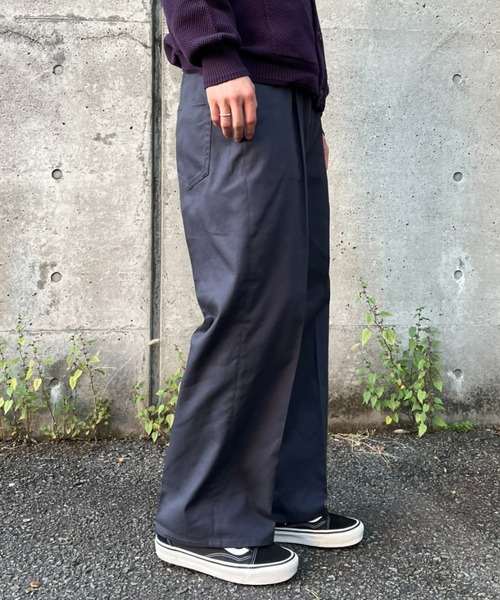 CIAOPANIC(チャオパニック)の「【ZOZO限定】ワイドカツラギパンツ(チノパンツ・メンズ・ダークグレー/ライトベージュ/モスグリーン・M/S/L/XL/XS)」の21枚目の写真