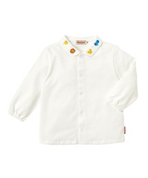 MIKI HOUSE | 襟刺繍プッチー長袖ブラウス(シャツ/ブラウス)