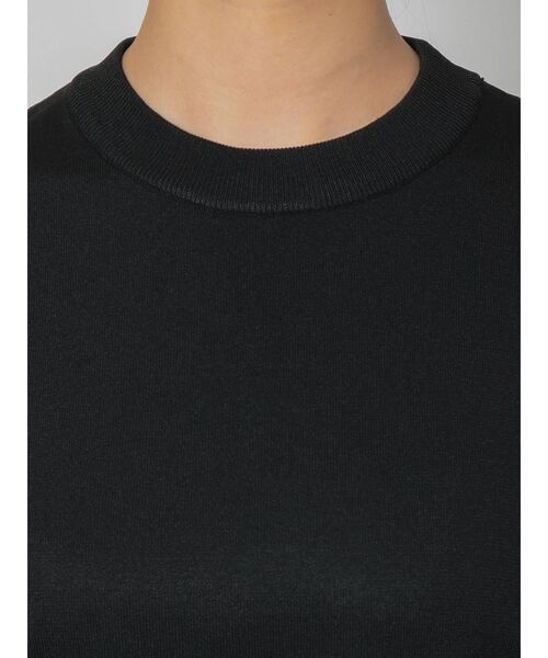 ELENDEEK（エレンディーク）の「コットンギャザースリーブニット（ニット/セーター・レディース・その他1/ブラック/オフホワイト・FREE）」の9枚目の写真