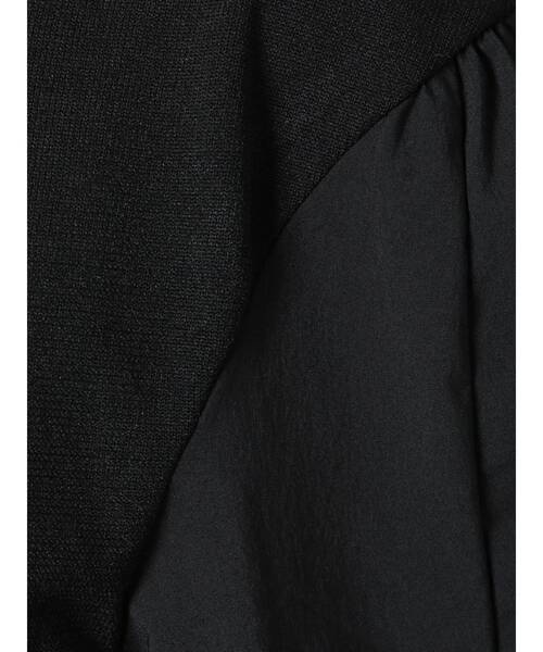 ELENDEEK（エレンディーク）の「コットンギャザースリーブニット（ニット/セーター・レディース・その他1/ブラック/オフホワイト・FREE）」の16枚目の写真