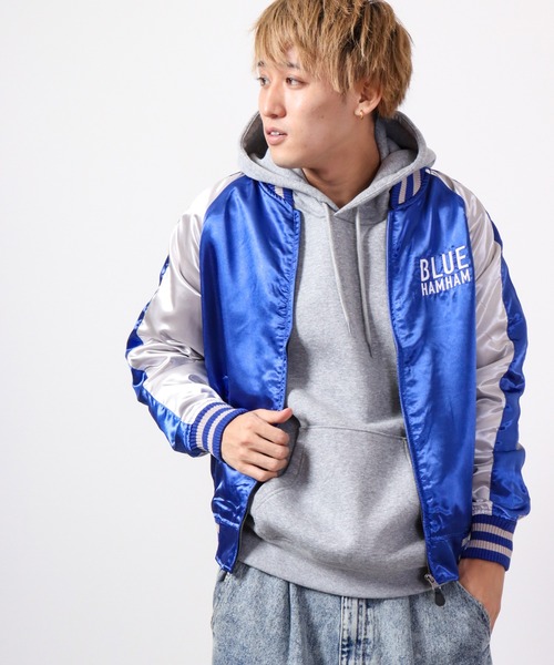 BLUE HAMHAM(ブルーハムハム)の「BLUE HAMHAM スカジャン(スカジャン・メンズ・ブラック/ブルー・L/M/LL)」の22枚目の写真