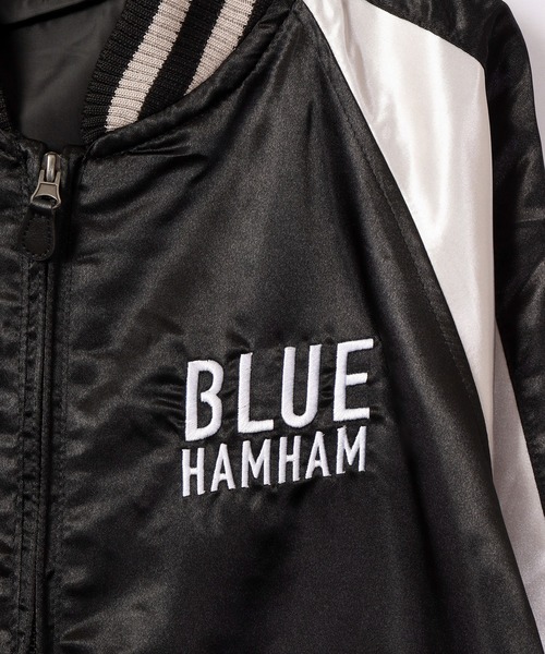 BLUE HAMHAM(ブルーハムハム)の「BLUE HAMHAM スカジャン(スカジャン・メンズ・ブラック/ブルー・L/M/LL)」の6枚目の写真