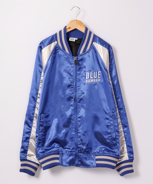 BLUE HAMHAM(ブルーハムハム)の「BLUE HAMHAM スカジャン(スカジャン・メンズ・ブラック/ブルー・L/M/LL)」の20枚目の写真