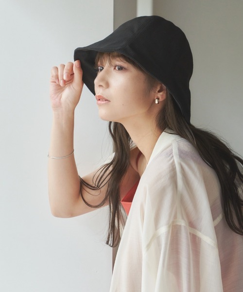 VANNIE U(ヴァニーユー)の「チューリップハット(ハット・レディース・ブラック/ホワイト・FREE)」の15枚目の写真
