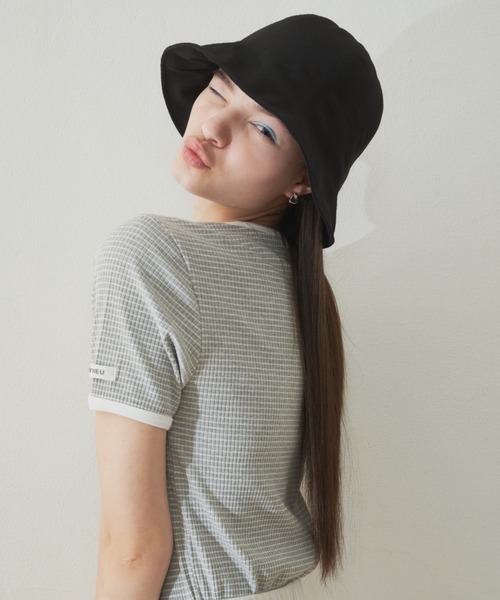 VANNIE U(ヴァニーユー)の「チューリップハット(ハット・レディース・ブラック/ホワイト・FREE)」の19枚目の写真
