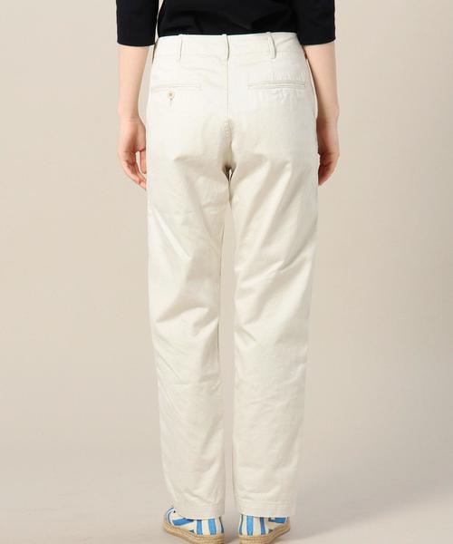 BEAUTY&YOUTH UNITED ARROWS（ビューティーアンドユースユナイテッドアローズ）の「BYBC コットン チノテーパードパンツ◆（その他パンツ・レディース・ベージュ/オフホワイト・LARGE/MEDIUM/SMALL）」の6枚目の写真