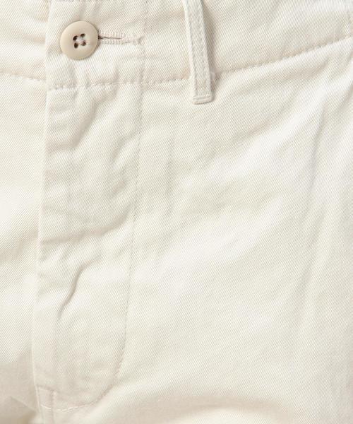 BEAUTY&YOUTH UNITED ARROWS（ビューティーアンドユースユナイテッドアローズ）の「BYBC コットン チノテーパードパンツ◆（その他パンツ・レディース・ベージュ/オフホワイト・LARGE/MEDIUM/SMALL）」の3枚目の写真