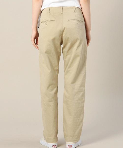 BEAUTY&YOUTH UNITED ARROWS（ビューティーアンドユースユナイテッドアローズ）の「BYBC コットン チノテーパードパンツ◆（その他パンツ・レディース・ベージュ/オフホワイト・LARGE/MEDIUM/SMALL）」の5枚目の写真