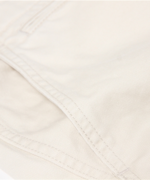 BEAUTY&YOUTH UNITED ARROWS（ビューティーアンドユースユナイテッドアローズ）の「BYBC コットン チノテーパードパンツ◆（その他パンツ・レディース・ベージュ/オフホワイト・LARGE/MEDIUM/SMALL）」の9枚目の写真