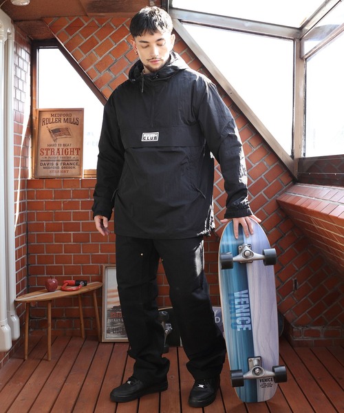 PRO CLUB （プロクラブ）の「PRO CLUB ナイロンアノラック（ナイロンジャケット・メンズ・ネイビー/ブラック・MEDIUM/X-LARGE/SMALL/LARGE）」の10枚目の写真