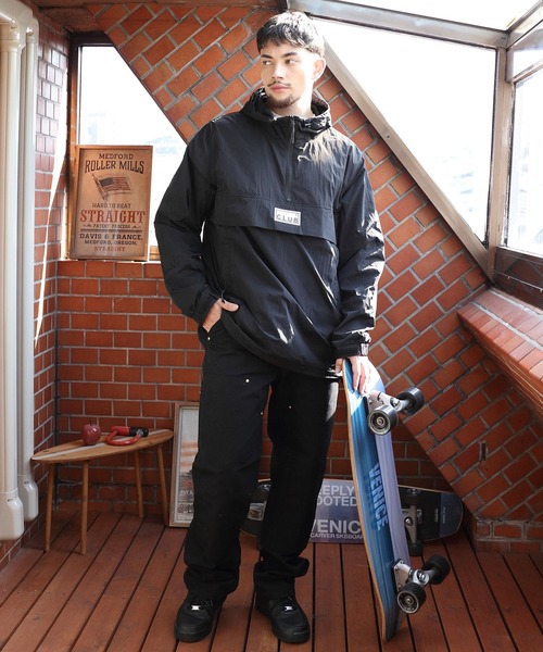PRO CLUB （プロクラブ）の「PRO CLUB ナイロンアノラック（ナイロンジャケット・メンズ・ネイビー/ブラック・MEDIUM/X-LARGE/SMALL/LARGE）」の14枚目の写真