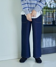 studio CLIP | イージーストレートデニムパンツ[プチ・プラスサイズあり](デニムパンツ)