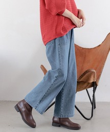 studio CLIP | イージーストレートデニムパンツ[プチ・プラスサイズあり](デニムパンツ)