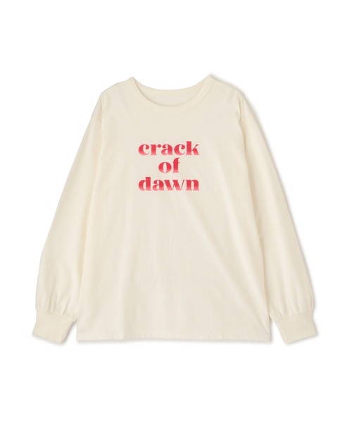 FREE'S MART(フリーズマート)の「◆フロッキーロゴアソートビッグロンT(Tシャツ/カットソー・レディース・ブラック/ホワイト/ホワイト系その他・FREE)」の1枚目の写真
