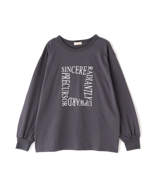 FREE'S MART(フリーズマート)の「◆フロッキーロゴアソートビッグロンT(Tシャツ/カットソー・レディース・ブラック/ホワイト/ホワイト系その他・FREE)」の3枚目の写真