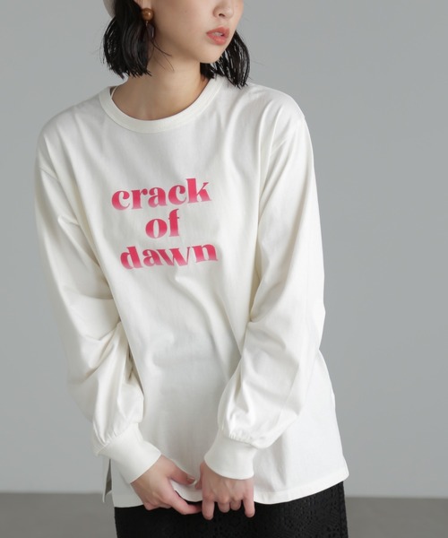 FREE'S MART(フリーズマート)の「◆フロッキーロゴアソートビッグロンT(Tシャツ/カットソー・レディース・ブラック/ホワイト/ホワイト系その他・FREE)」の16枚目の写真