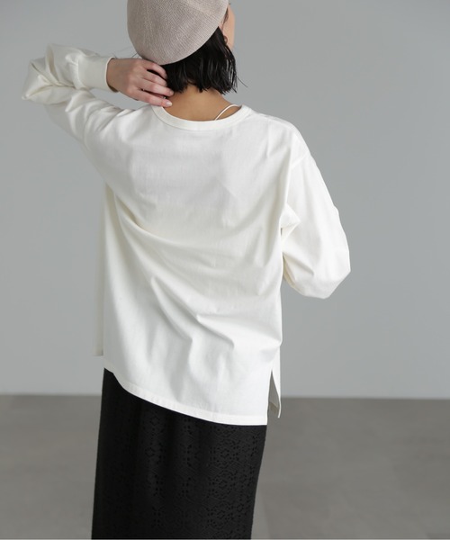 FREE'S MART(フリーズマート)の「◆フロッキーロゴアソートビッグロンT(Tシャツ/カットソー・レディース・ブラック/ホワイト/ホワイト系その他・FREE)」の22枚目の写真
