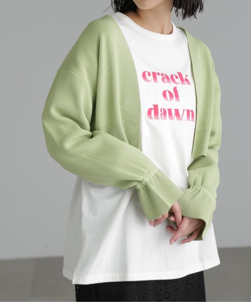 FREE'S MART(フリーズマート)の「◆フロッキーロゴアソートビッグロンT(Tシャツ/カットソー・レディース・ブラック/ホワイト/ホワイト系その他・FREE)」の4枚目の写真