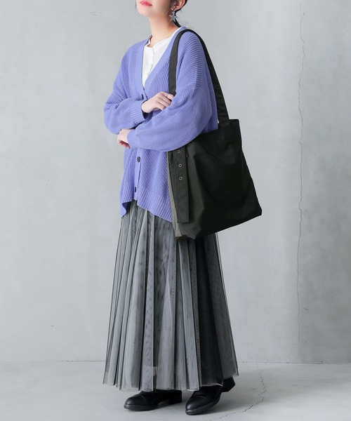 n'OrLABEL(ノアールレーベル)の「【廃盤】『バイカラー2wayショルダートートバッグ』(トートバッグ・レディース・レッド/グリーン/ブラック/ライトベージュ・FREE)」の21枚目の写真