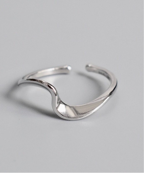 blatto(ブラット)の「【blatto 925silver】925シルバー ウェーブデザイン リング bla-ring-602548806896-15(リング・メンズ・A・FREE)」の4枚目の写真