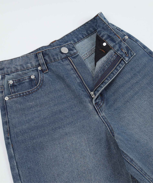 miette（ミエット）の「ｶｯﾄｽﾘｯﾄﾃﾞﾆﾑﾊﾟﾝﾂ（デニムパンツ・レディース・ライトブルー/ブルー/ブラック/オフホワイト・S）」の6枚目の写真