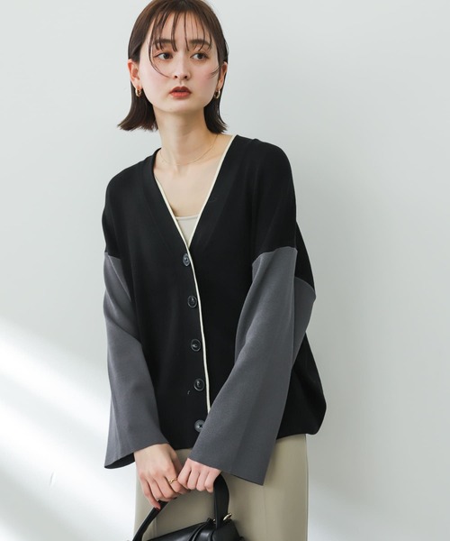 SENCE OF PLACE ニットベスト Vネック カーディガン SENCE OF PLACE ニットベスト Vネック カーディガン SENSE OF