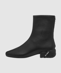 RAF SIMONS RUNNER CYCLOID-4 レザーブーツ 41 Raf Simons (RUNNER) Cycloid High Boots in Black | THE FLAMEL®